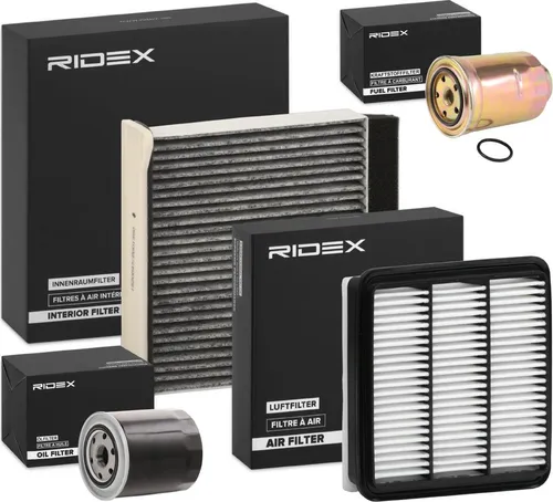 RIDEX Filterset Inspektionspaket Filtersatz für MITSUBISHI L 200 / Triton Pickup (KAT, KBT) L 200 / Triton Pritsche / Fahrgestell (KAT, KBT)