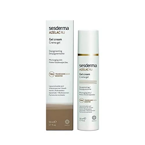 Sesderma Azelac Ru Depigmentierende Creme Gel 50 ml - Gesichtscreme zur Reduzierung von Hyperpigmentierung und Unebenheiten. Ideal für strahlende, ebenmäßige Haut mit hochwertigen Inhaltsstoffen.