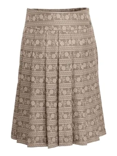 Spieth & Wensky Damen Rock Dorothea in Taupe, Größe 38 von Spieth & Wensky