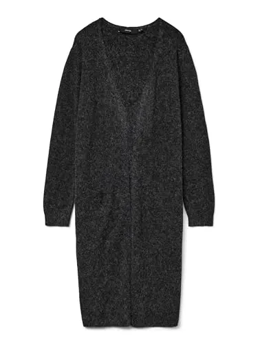 VERO MODA Damen Pullover 10215434 Black XS - Pullover für Damen aus recyceltem Polyester, umweltfreundlich und stilvoll – ideal für nachhaltige Modebewusste.