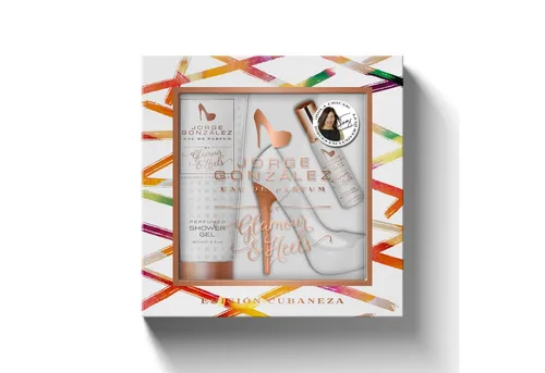 JORGE GONZÁLEZ Eau de Parfum JORGE GONZÁLEZ EDICIÓN CUBANEZA 3er Geschenkset, EDP+Duschgel, Damen