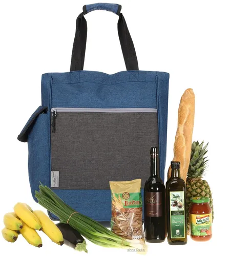 Einkaufstrolley Alessandro Pro 12894 TT Dark Blue mit Thermo-Tasche