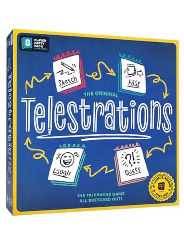 USAopoly Familien-Partyspiel, ab 10 Jahren, für 4–8 Spieler, über 30 Minuten Spieldauer