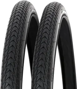 Fahrradreifen 700x35C mit Pannenschutz (2 Stück) - Hochwertige Fahrradmäntel 700x35C für City- und Trekkingräder. Mit 3mm Pannenschutz und Reflektorstreifen für mehr Sicherheit und langlebigen Fahrkomfort.