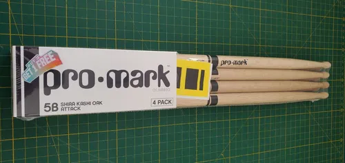 ProMark Shira Kashi Oak Classic Attack 5B Drumsticks (4Pack)