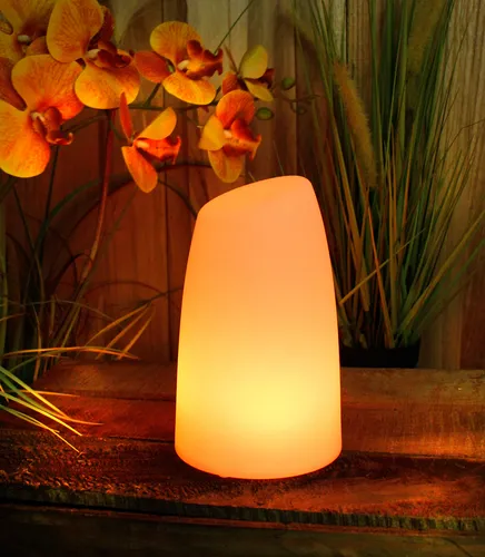 LED Tischleuchte PL201 Akkulampe mit USB Aufladekabel RGB Fernbedienung Akku