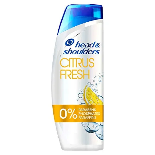 Head & Shoulders Citrus Fresh Anti-Schuppen Shampoo für fettiges Haar, 250 ml