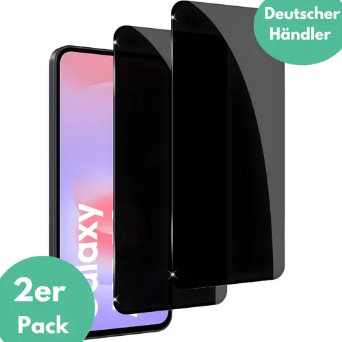 2X Blickschutz für Samsung Galaxy A37 5G Display Panzerfolie Anti-Spy Privacy 9H