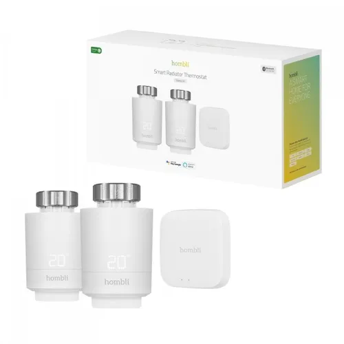 Smart Radiator Thermostat Starter Kit - Zubehör für Klima & Heizen: Steuern Sie die Raumtemperatur intelligent und sparen Sie bis zu 30% Heizkosten mit einem klaren Wochenplan und Sprachsteuerung.