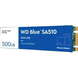 WD Blue SA510 SATA SSD 500 GB M.2 2280 - Blitzschnelles Upgrade für PC und Laptop, 560 MB/s Lesen, inklusive Acronis Software und 3 Monate Dropbox Professional