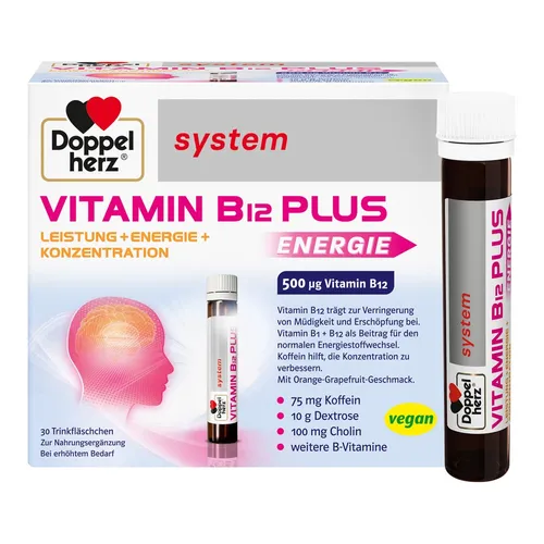 Doppelherz system Vitamin B12 Plus Trinkampullen 750 ml