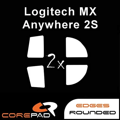 Corepad Skatez PRO 153 Ersatz Mausfüße kompatibel mit Logitech MX Anywhere 2S