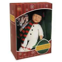 ANNE GEDDES Baby Puppe Schneemann