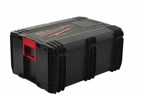 Milwaukee HDBox 3 - Stapelbare und einrastbare Werkzeugbox - Robuste Werkzeugbox mit flexibler Gestaltung, ideal für die sichere Aufbewahrung und den Transport von Werkzeugen. Hohe Qualität und Langlebigkeit für den professionellen Einsatz.