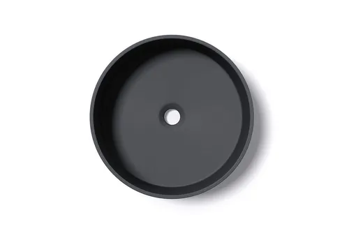 Mai & Mai Aufsatzwaschbecken M804 - Waschbecken aus robustem Gussmarmor, ideal für modernes Badezimmerdesign. Einfache Montage mit DIN-Anschlüssen und pflegeleichte Oberfläche.