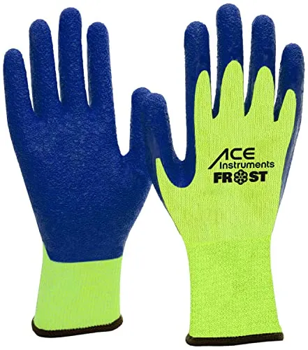 ACE Frost Arbeits-Handschuh - 3 Paar Kälte-Schutz-Handschuhe für die Arbeit im Winter - EN 388/511-10/XL (3er Pack)
