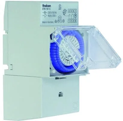 Theben Klemmenabdeckung 52,5 mm Zubehör 3 TE, Aufbaumontage, plombierbar 9070061