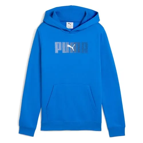PUMA Jungen ESS Logo Lab Hoodie FL B Sweatshirt - Stylischer Kinder-Sweater mit PUMA Logo, ideal für lässige Looks und optimalen Tragekomfort.