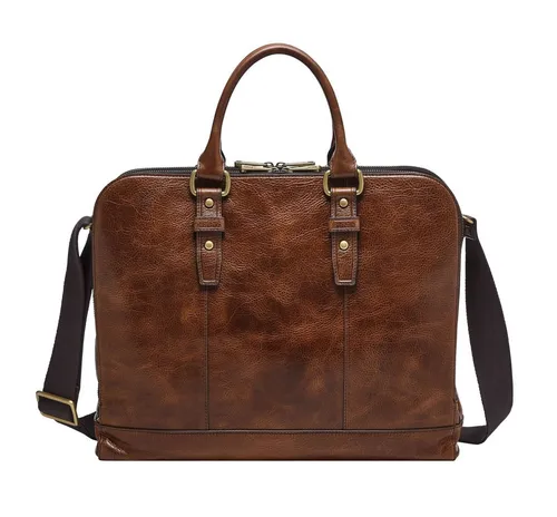 Fossil Businesstasche Dillon in braun von Fossil