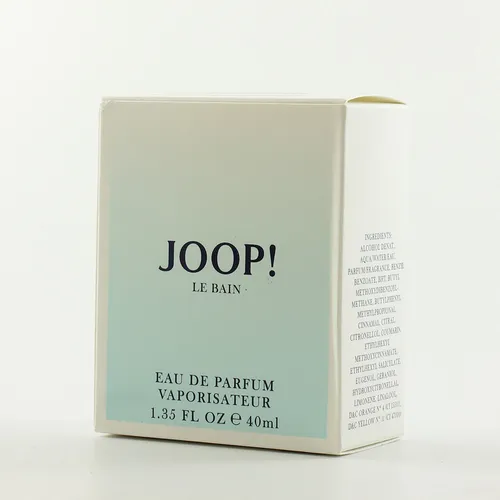 JOOP! Le Bain Eau de Parfum für Damen 40 ml - Damendüfte mit orientalischem Flair, das mystisch und verführerisch wirkt. Ideal für besondere Anlässe und kühles Wetter, perfekt für dynamische Führungspersönlichkeiten.
