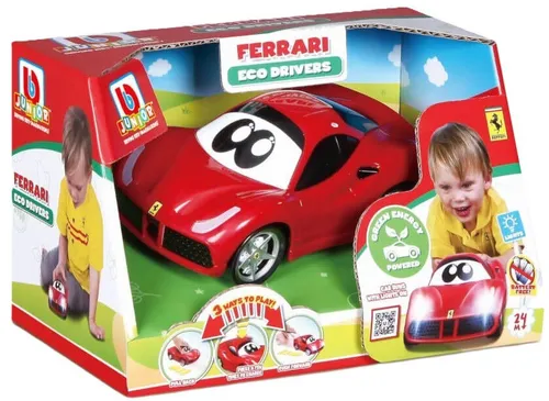 Kinder Spielauto Spielzeug Auto Rot Rennwagen Ferrari 488GTB Bburago BB Junior