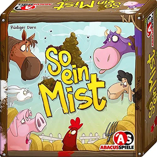 ABACUSSPIELE 06191 - So ein Mist, Kinderspiel - Würfelspiel für die ganze Familie mit tollen Illustrationen, Spieldauer von ca. 15 Minuten und Spaß für Kinder und Erwachsene!