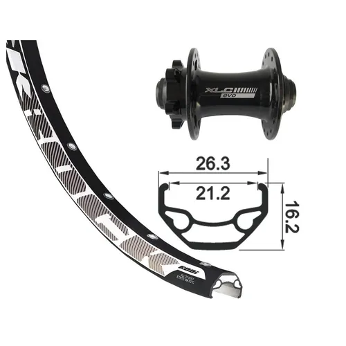 XLC 32L Vorderrad 27.5