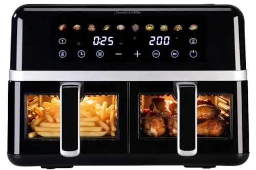 Rosenstein & Söhne Dual-Heißluftfritteuse
