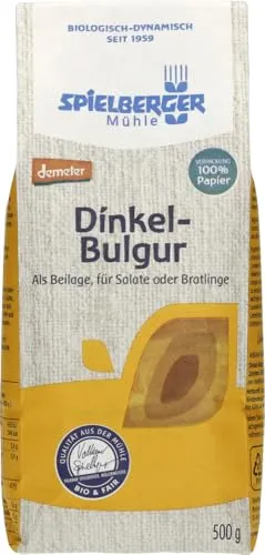 Spielberger Bio Dinkel-Bulgur, demeter (1 x 500 gr) von Spielberger