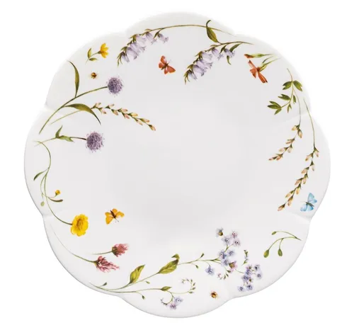 Hutschenreuther Schale Nora Vibes 28 cm - Sonstige Tischdekoration, elegante Bone China Schale mit fröhlichem Nora Spring Vibes Design, perfekt für jeden Anlass und ein Blickfang auf Ihrem Tisch.