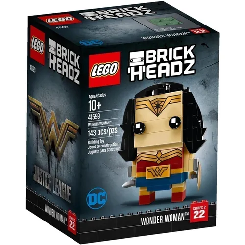 Lego BrickHeadz - Wonder Woman DC Comics (41599) - LEGO BrickHeadz Set mit 143 Teilen, limitierte Auflage und ideal für Fans von DC Comics Superhelden. Perfekt für kreative Bauprojekte ab 10 Jahren.