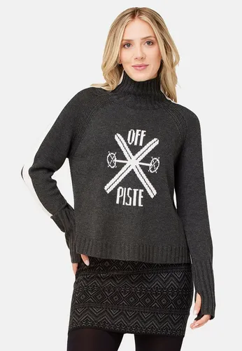 Krimson Klover Trainingspullover Off Piste grau XL - Stylischer Trainingspullover aus einer hochwertigen Viskose-Polyester-Mischung. Ideal für sportliche Aktivitäten oder entspannte Tage. Pflegeleicht und bequem in der Passform.