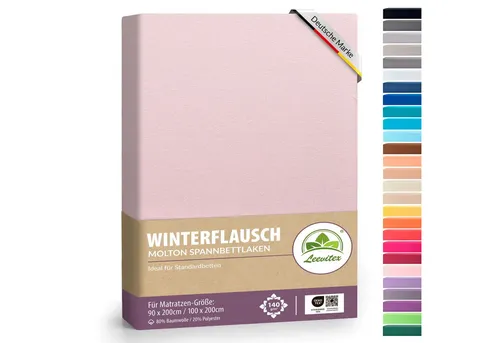 Bettlaken Pink von Leevitex
