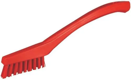 Vikan, Handbürste, Reinigungsbürste, Polypropylen, mit Polyester-Borsten, 4401, rot, 1