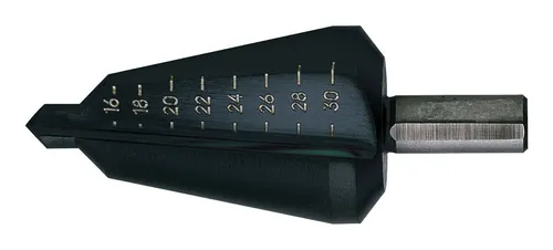 Forum Blechschälbohrer HSS 16-30,5 mm - Metallbohrer für präzise und saubere Bohrungen, ideal für Blechbearbeitung und langlebig durch hochwertige HSS-Stahlqualität.