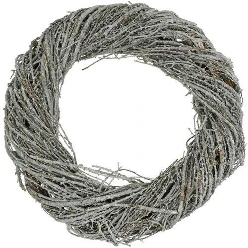 Dekokranz aus Kiefernzweigen im Shabby Chic Stil - Wunderschöner Dekokranz für Tisch- und Wanddeko, ideal für den rustikalen Charme in Ihrem Zuhause. Maßeinheit: Stück.