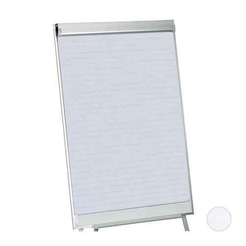 relaxdays Magnettafel Flipchart Papier 50 Blatt, liniert von Relaxdays