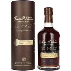 Dos Maderas 5+5 - 10 Jahre gereifter Rum, einzigartiger Triple Ageing Prozess mit feinen Sherry-Noten und tropischen Gewürzen
