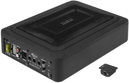 MRX-168A Aktiv-Single-Bassreflex - Car-HiFi-Lautsprecher mit 100 W RMS Leistung, ideal für kraftvollen Bass und einfache Installation dank automatischer Einschaltfunktion.