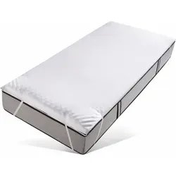Jekatex Topper Microaktiv 5,0 cm - Viscoschaum - Matratzenauflage mit druckentlastendem Visco-Topper, ideal für hohen Schlafkomfort. Abnehmbarer Bezug, bis 95°C waschbar und STANDARD 100 by OEKO-TEX® zertifiziert.