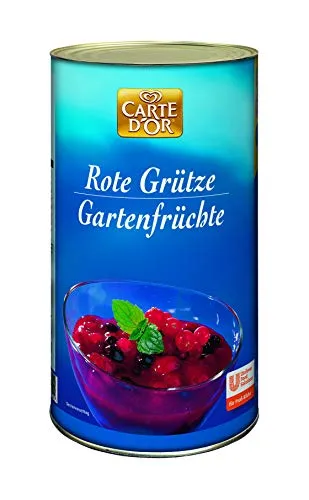 Carte d'Or Rote Grütze (Gartenfrüchte Beerenmischung) 1er Pack (1 x 1,7 kg)