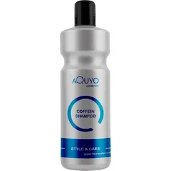 Style & Care Coffein Shampoo gegen Haarausfall, fettiges Haar und Schuppen (1000ml) | Haarpflege mit Zink und Biotin lindert Haarausfall und förde...