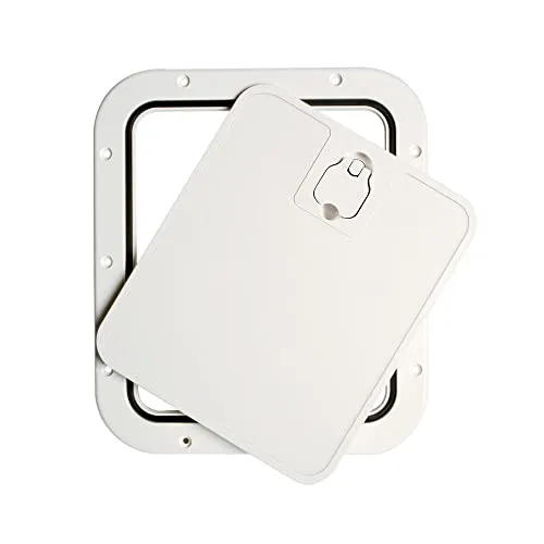 Osculati Abnehmbare Inspektionsluke, weiß 305 x 355 mm von Osculati