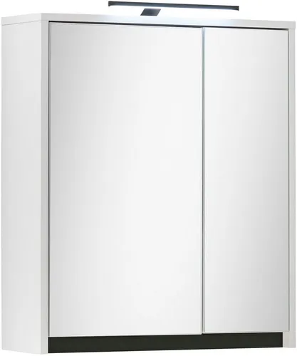 BASIC by Balculina Badezimmerspiegelschrank Avanto B/H/T 60x70x20 cm (1-St) Breite 60cm, Softclose für Türen, FSC-Mix 70%