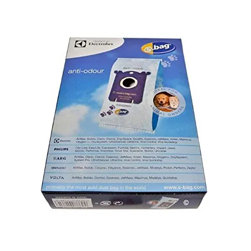 Electrolux E 203B S-Bag anti-odour, 4 Synthetikstaubbeutel Geruchsaufsaugend, für AEG, Philips