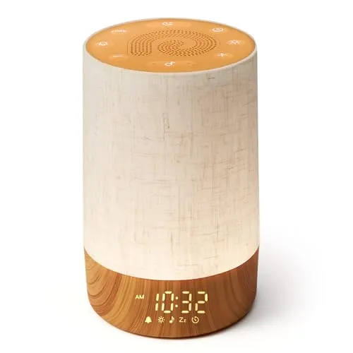 Produktbild Dreamegg Tageslichtwecker mit Favorite-Taste – Lichtwecker für sanftes Aufwachen