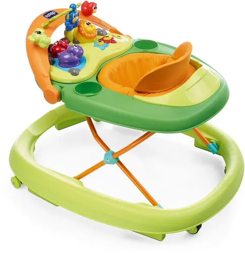Chicco Walky Talky - Baby-Wanderer in Grüner Farbe - Lauflernwagen mit ergonomischem Design, fördert die Mobilität und unterstützt die ersten Schritte Ihres Babys.