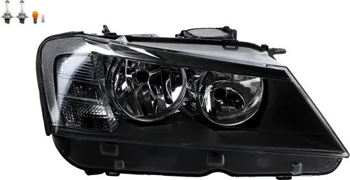 Johns Scheinwerfer für BMW X3 F25 rechts mit Leuchtmitteln