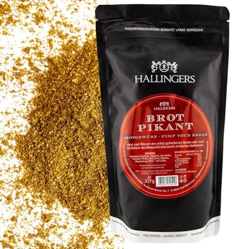 Hallingers Genuss Manufaktur Brotgewürz zum Brotbacken oder aufs Brot