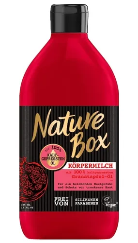 NATURE BOX Körpermilch Granatapfel 385 ml